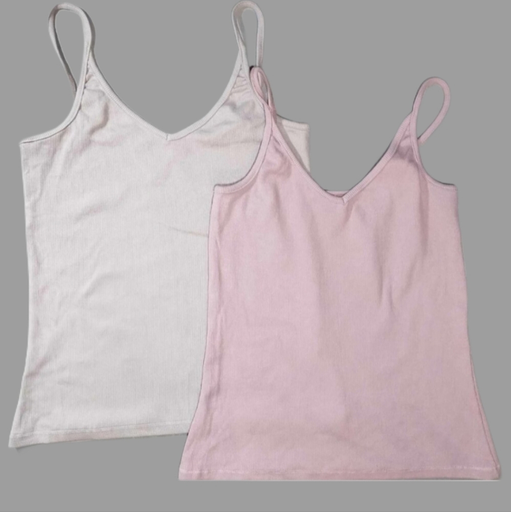 Revamped Tanks 95% cotton 5% spandex size large EUC